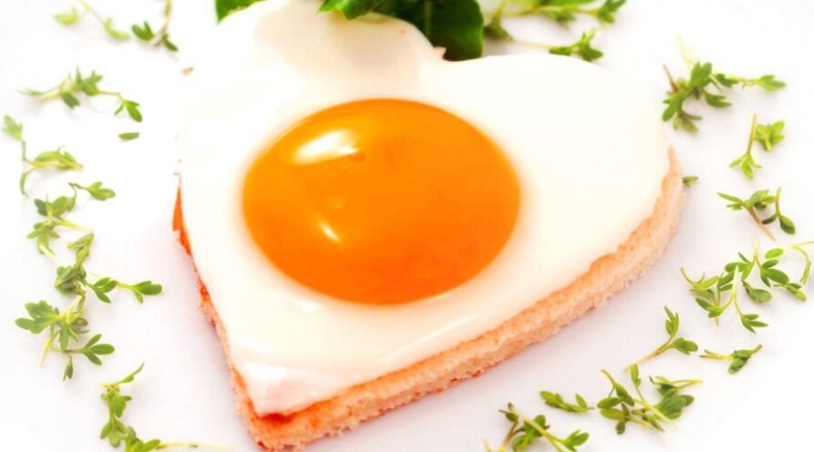 Eggs are a staple of Maggi's classic diet. 