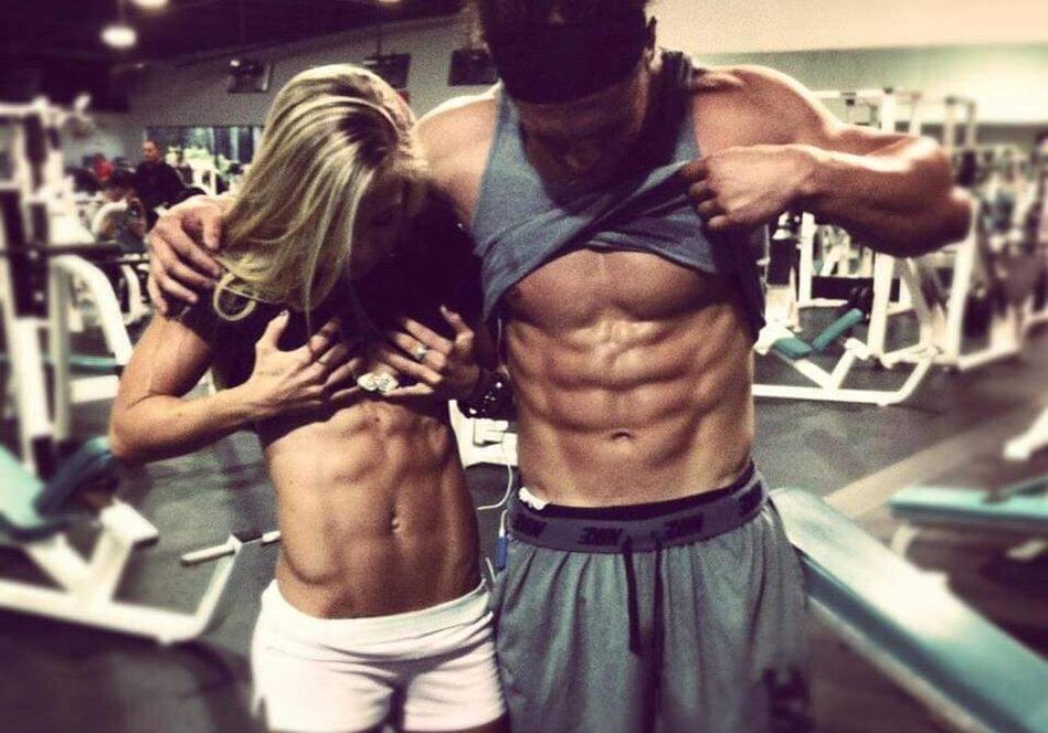 Man and woman in great shape.